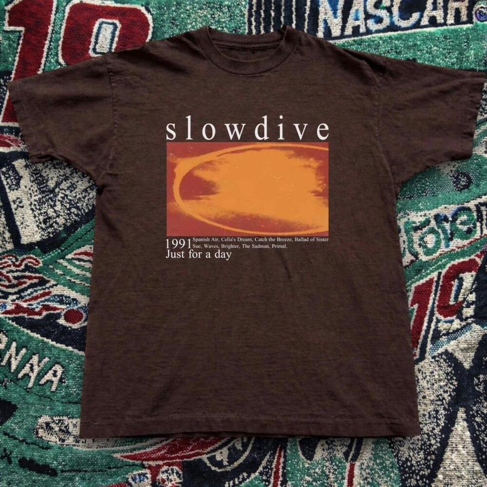 Slowdive Just For A Day Graphic T-Shirt Unisex Tee